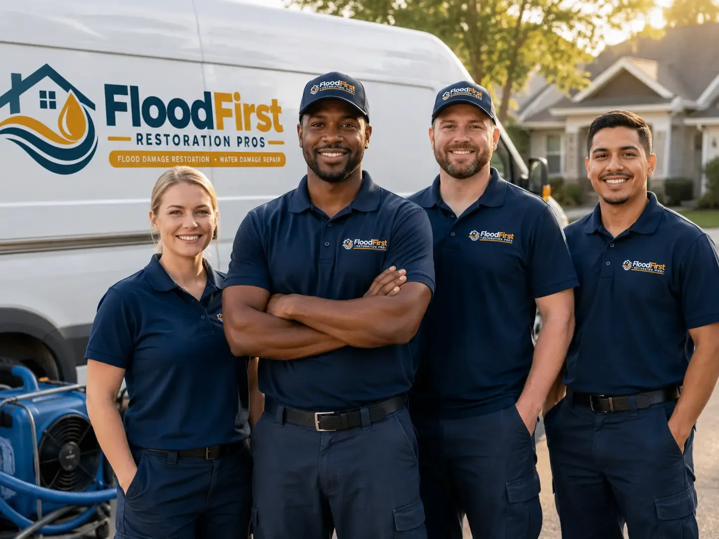 Flood Damage Restoration company in Luzerne, MI